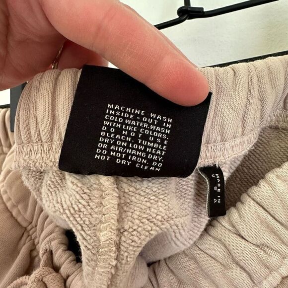 100 Thieves Joe Perez One World Level Up Limited Edition Wheat Fleece Lined Shor - Picture 10 of 10